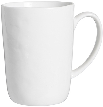Mug en porcelaine blanche IB Laursen 8,5 x 12 cmHa