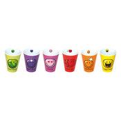 Mug en porcelaine expresso (set de 6) - Multicoule