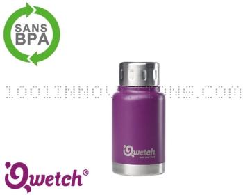 Mug isotherme inox expresso Qwetch 160ml - Violet