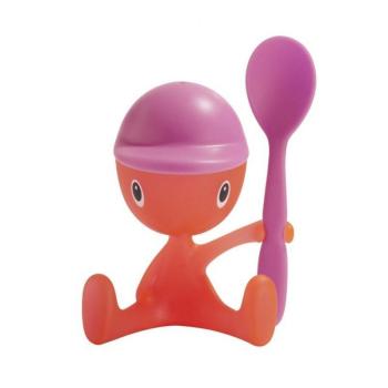 Alessi Coquetier Cico - rose/matière plastique