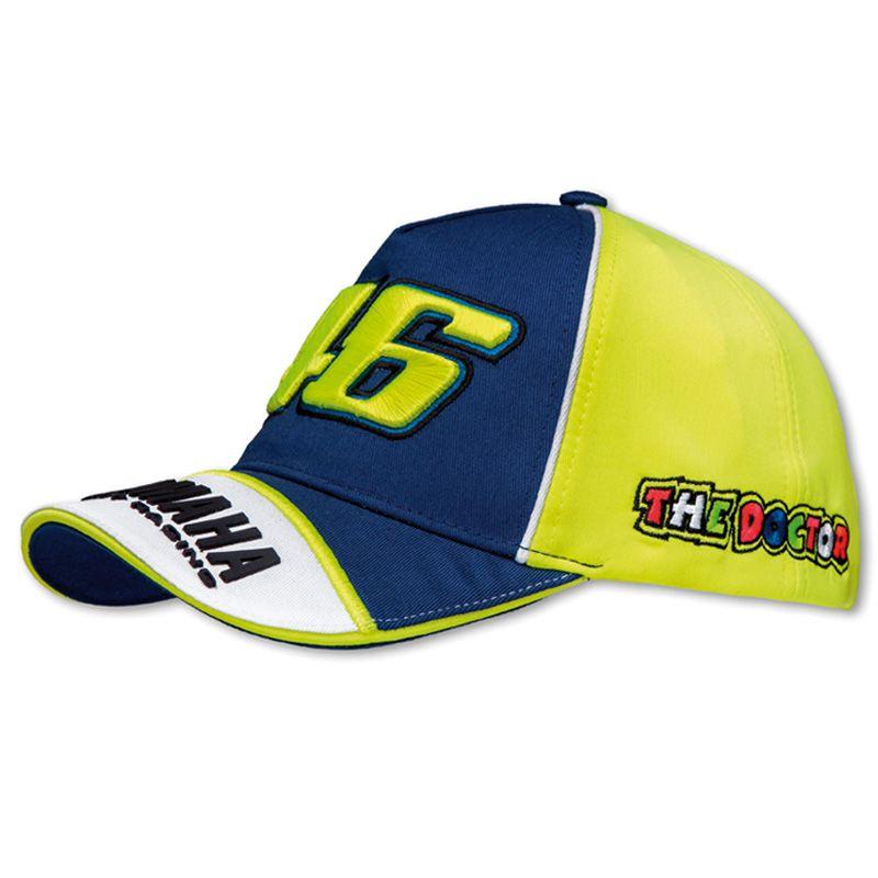 Casquette enfant vr46 yamaha blue royal 2017
