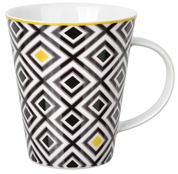 Mug en porcelaine Eclektic La Chaise Longue - N&B