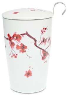 Tisanière Cherry Kyoto porcelaine double paroi 35
