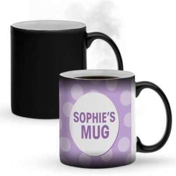 Tasse magique - Personnalisée texte Tasse magique - Personnalisée