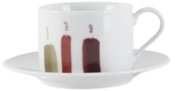 Tasses à thé en porcelaine (coffret de 4) Palette