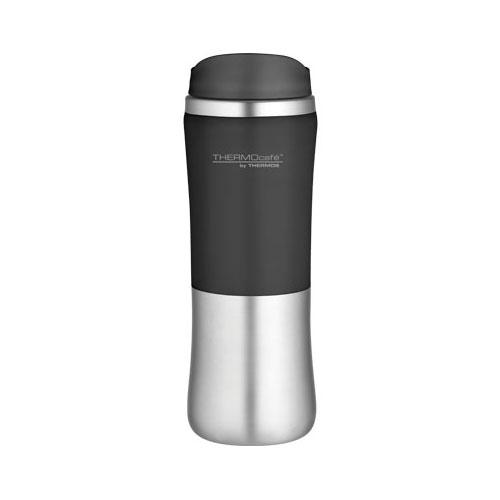 Mug tumbler isotherme 30cl inox noir - Brilliant -