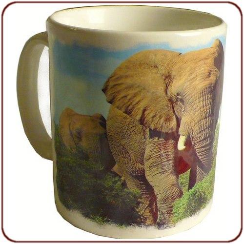 Mug imprimé Elephants