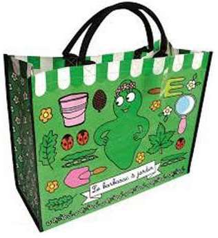 Grand sac shopping barbapapa