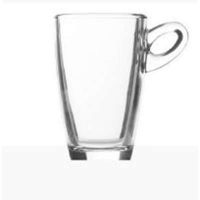 Mug à café, thé, chocolat en verre Dolce 27cl