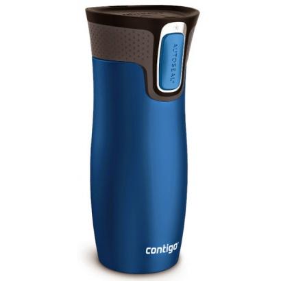 Mug isotherme inox 470ml Westloop Autoseal® Bleu -
