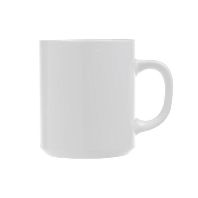 Tasse mug porcelaine à anse 30cl blanc - Mugs - Cosy Tasse mug porcelaine à anse