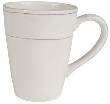 Mug en grès blanc Galilée Coté Table L 13 x P 9 x