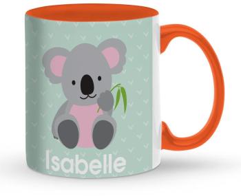 Mug personnalisé texte - Orange