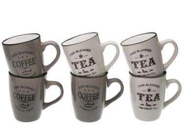 COFFRET 6 MUGS TEA