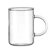 Mug en verre avec anse - 38 cl - Lot de 6 - NOVO Mug en verre avec anse - 38
