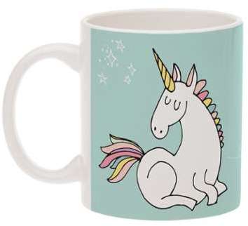 Tasse Licorne personnalisée - Blanc