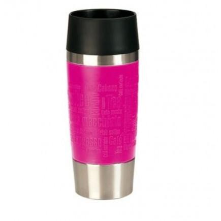 Mug isotherme travel mug gobelet emsa framboise