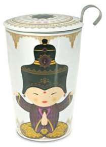 Tisanière Little Shiva Violet double paroi 35 cl avec Tisanière Little Shiva Violet