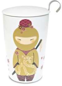 Tisanière Little Ninja Or double paroi 35 cl avec filtre Tisanière Little Ninja Or
