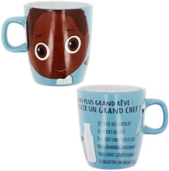 Mug Tasse Enfant Cuistot Imprimé Double Face Rêve