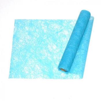 CHEMIN DE TABLE ROMANCE - TURQUOISE 60 CM X 10 M