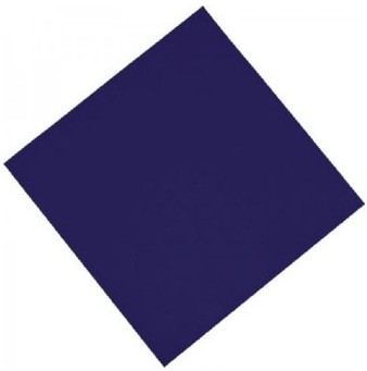 Serviettes de table en papier bleues 330 mm