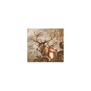 Lot 160 serviettes papier Cerf / Biche LoverGreen