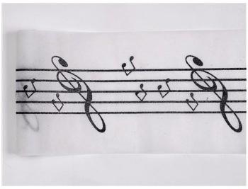 Chemin de table musique Noir
