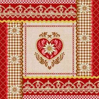 Serviettes Papier Coeur Serviettes Papier Coeur