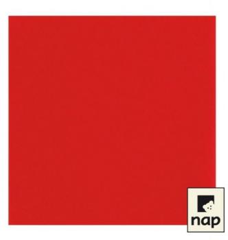 Serviette Celisoft Rouge 40x40 (x50) Serviette Celisoft Rouge 40x40