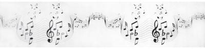CHEMIN DE TABLE MUSIQUE 30CMX5M CHEMIN DE TABLE MUSIQUE 30CMX5M