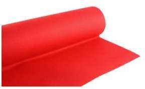 Nappe effet tissu Rouge 10M