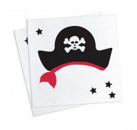 Serviettes en Papier Pirate (x20) Scrapcooking Serviettes en Papier Pirate