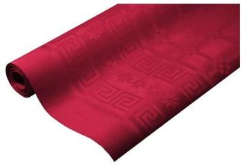 Nappe damassée Rouge bordeaux