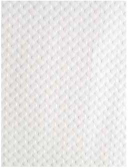 Surnappe jetable en papier 700 x 700 mm blanche