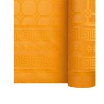 NAPPE DAMASSÉE MANDARINE 1,18 X 25 M