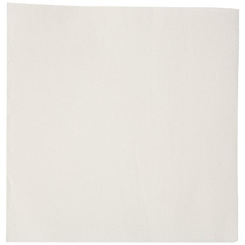 Serviette voie sèche blanche 40x40 cm Serviette voie sèche blanche