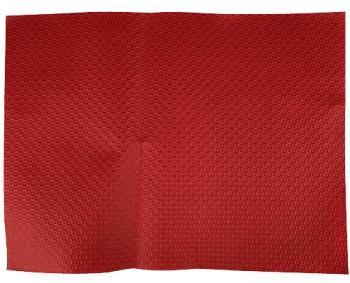 Set de table en papier bordeaux 30x40 cm