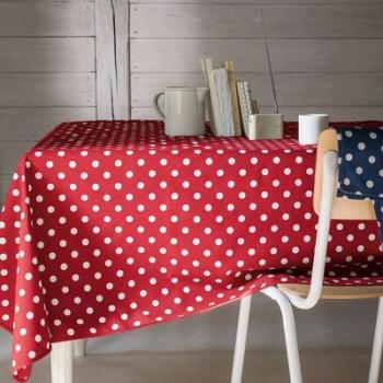 Nappe à pois, pur coton, GARDEN PARTY - La Redoute