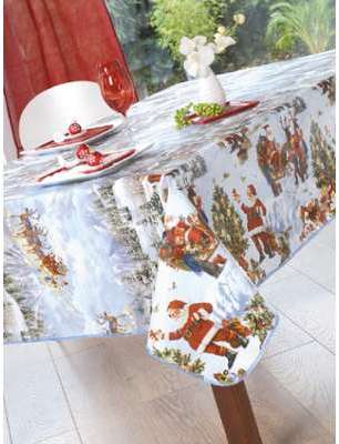 Nappe en toile cirée rectangulaire 140x250 Père No