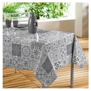 Nappe Rectangulaire en Pvc Impression Carreaux de
