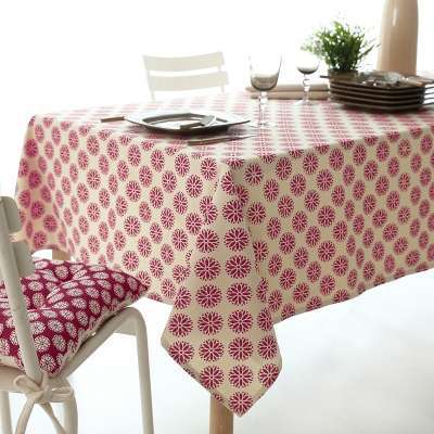 Linge de table imprimé coton
