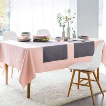 Nappe en coton enduite unie - SCENARIO