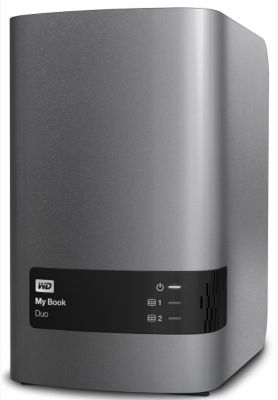 Serveur NAS Western Digital MY BOOK DUO 6TB CHARCO