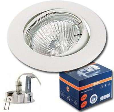 Kit spot Blanc 50W 12V Halogène (390806) Kit spot Blanc 50W 12V Halogène