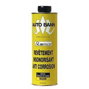 Revêtement insonorisant anti corrosion noir 1 litr