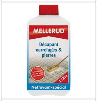 Décapant carrelage et pierres1l - Mellerud