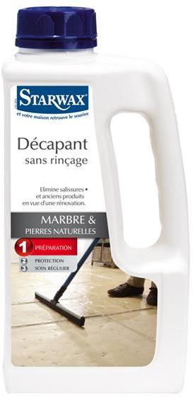 Décapant sans rinçage Marbre et pierres naturelles