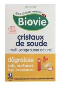 BIOVIE Cristaux de Soude Super Dégraissant - 500 g BIOVIE Cristaux de Soude Super