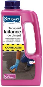Décapant laitance de ciment pour carrelage 1L. - S